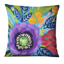 Axyaa Watercolor Flowers Painting Print Pillowcase 45x45cm Home Decor Pillows