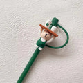 Axyaa Silicone Straw Cap: Dust Proof, Leak Proof, Cute Cover for 7-8mm Straws