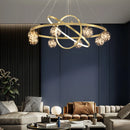 Axyaa LED Chandeliers for Modern Living Room Indoor Lighting