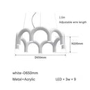 Axyaa Designer Chandelier Pendant Light for Living Room Kitchen Modern Luxury Suspension Lamp