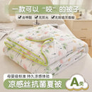 Axyaa Cool Silk Summer Quilt - Antibacterial & Machine Washable