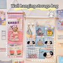 Axyaa Cartoon Wall Storage Organizer - 6 Pockets