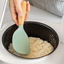 Silicone Spoon: Non-stick, Anti-Scald, High-Temp-Resistant - Axyaa Kitchen Gadget