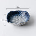 Axyaa Ceramic Seasoning Dishes Set for Restaurant Tableware.