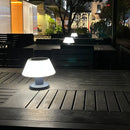 Axyaa Solar Table Lamp: Modern Outdoor Lighting for Home & Garden