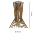 Axyaa Design Iron Pendant Light - Allegretto Suspension for Home & Restaurant