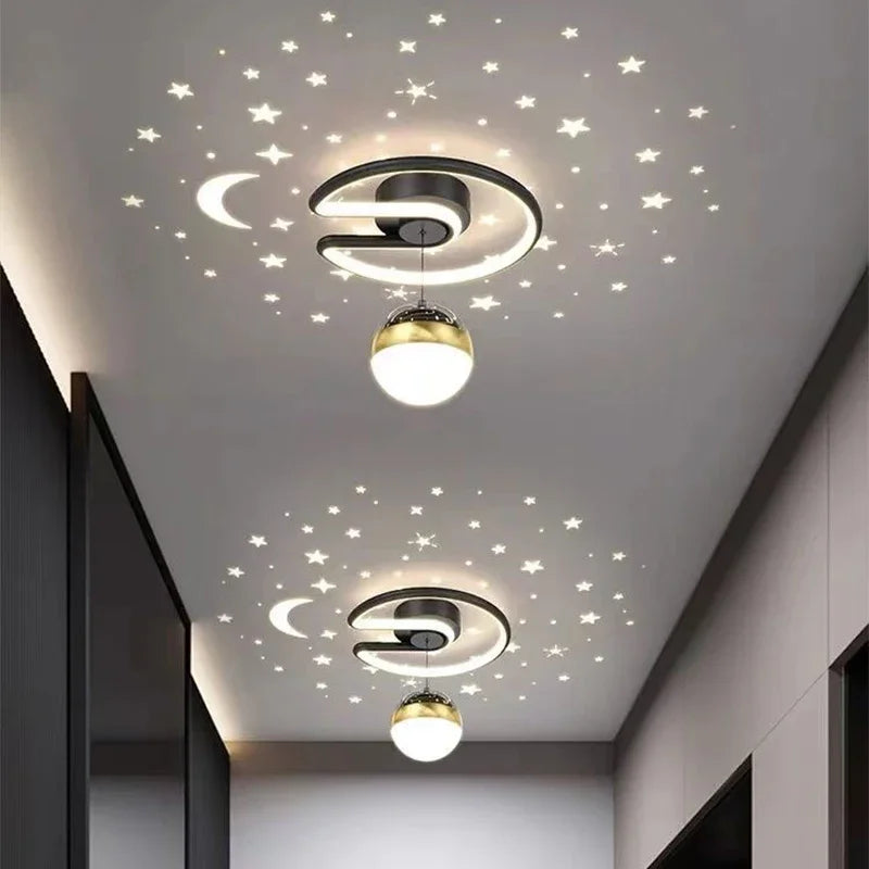 Axya LED Star Chandelier for Home Ceiling Lighting Fixture