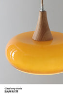 Axyaa Retro Modern Orange Chandelier for Dining, Study, and Bar