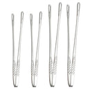 Axyaa Stainless Steel Grill Tongs BBQ Steak Clip Kitchen Utensils Party Gadgets