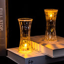 Axyaa Diamond Crystal LED Night Light Table Lamp