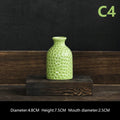 Axyaa Ceramic Mini Vase Set for Nordic Room Decor