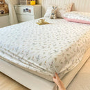 Axyaa Cotton Fitted Sheet | Breathable & Soft | Non-Slip | Customizable | 16 Sizes