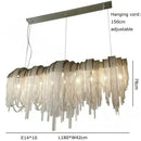 Axyaa Luxury Tassels Pendant Lights Modern Chandelier for Bedroom Home Decor