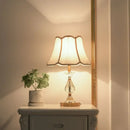 Axyaa Crystal Floor Lamp - Modern LED Standing Light for Home Decor