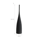 Axyaa Modern Minimalist Ceramic Vase Black White Handmade Art Decoration Living Room