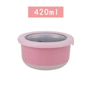 Axyaa Stainless Steel Food Sealing Bowl with Lid - Fresh-keeping Lunch Box