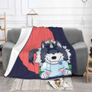 Axyaa Ranga And Rimuru Chibi Fleece Blankets - Spring/Autumn Warm Throw for Sofa & Bedroom