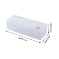 Axyaa Kpop Photocard Storage Box - Transparent Organizer Bucket for Idol Picture Cards