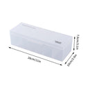 Axyaa Kpop Photocard Storage Box - Transparent Organizer Bucket for Idol Picture Cards