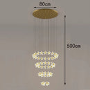 Axyaa Nordic Dining Room Pendant Ceiling Chandelier for Indoor Living Room Lighting