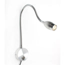 Axyaa LED Reading Light: Touch Dimmable Switch, 3 Color Modes, Flexible Gooseneck, 10 Brightness