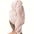 Axyaa Microfiber Hair Towel: Quick-drying, Absorbent Cap for Women