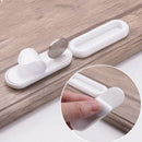 Axyaa Oval Self-adhesive Door Handles, 4Pcs - Non-slip Grip for Doors, Windows, Cabinets