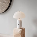 Axya Mushroom Glass Table Lamp for Elegant Living Room and Bedroom