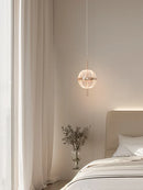 Axyaa Modern LED Circular Chandelier for Staircase and Living Room