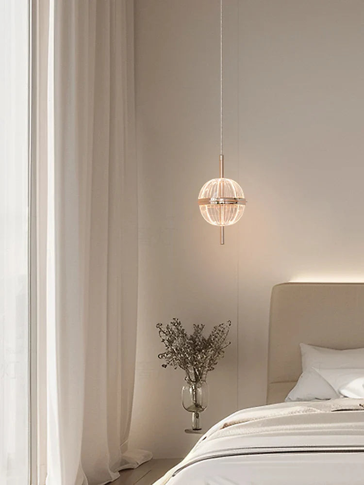 Axyaa Modern LED Circular Chandelier for Staircase and Living Room
