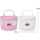 Axyaa Sausage Mouth Hanging Basket - Cute Cartoon Storage Organizer