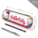 Axyaa Kuromi Leather Pencil Case - Large Storage Pen Bag for Students
