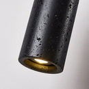 Axyaa Black Stone Wabi Sabi Chandelier for Retro Minimalist Design