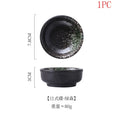 Axyaa Ceramic Side Dishes Set, Round Plates for Seasoning, Snacks & More