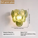 Modern Axyaa Murano Glass Dopamine Wall Light for Colorful Living Spaces