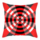 Sword Target Pattern Cushion Cover 45X45cm by Axyaa - Realistic Art Print Home Decor Pillowcase