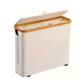 Axyaa Foldable Paper Basket Holder Laundry Bathroom Organizer Toy Storage Bin