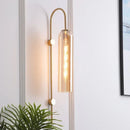Axyaa Glass LED Wall Lamp for Bedroom Living Room Restaurant Staircase Bar Lighting