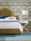 Axyaa Faux Brick Wall Stickers 3D Self-adhesive Panels, Waterproof 30x30cm Matt Decor