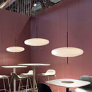 Axyaa Oval Pendant Light E27 Bulb Ceiling Hanging Lamp - Suspension Fixture