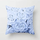 Rose Flowers Cushion Cover 45x45cm Nordic Style Home Decor Throw Pillow Axyaa