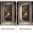 Axyaa LED Starlit Sky Sandstone Mural Light Abstract Painting Remote Dimming