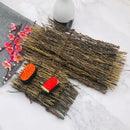 Axya Bamboo Sushi Dish Seafood Plate Cuisine Tool Authentic Japanese Korean Style【18】