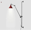 Axyaa Adjustable Swing Arm LED Wall Lamp for Bedroom, Living Room, and Study