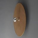 Axyaa Retro Bamboo Rattan Wall Lamp for Living Room Bedroom Handmade Loft Lighting