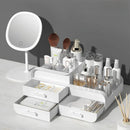Axyaa Cosmetics Drawer Organizer Makeup Storage Box Dust-proof Dressing Table Organizer