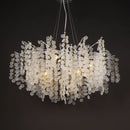 Axyaa High End Crystal Pendant Chandelier for Home Decor