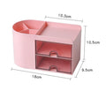 Axyaa Plastic Desk Drawer Organizer Pen Holder Stationery Pencil Storage Box Organize