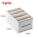 Axyaa White Pants Jeans Drawer Organizer Cabinet - Wardrobe Storage System