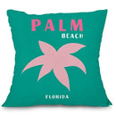 Axyaa Preppy Room Decoration Travel Pillow Cover for Teenage Bedroom and Dormitory